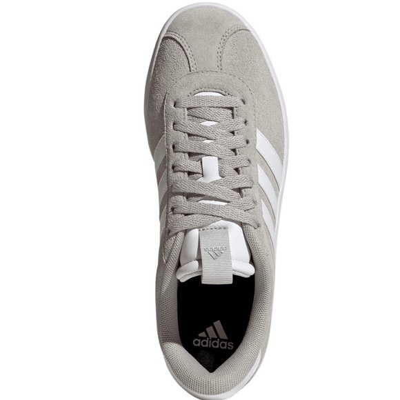 Adidas VL Court 3.0 Women’s 3 Stripe Suede Skate Fashion Low Top Shoes Sneakers - Picture 4 of 6